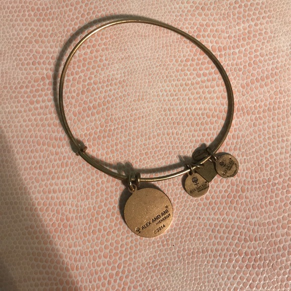 Alex and Ani Dog Paw bangle - Picture 2 of 2